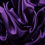 Tessuto Crepe Satin Ametista per Abbigliamento