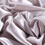 Tessuto Crepe Satin Rugiada per Abbigliamento