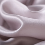 Tessuto Crepe Satin Rugiada per Abbigliamento