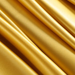 Oil Yellow Silk Crêpe Satin Apparel Fabric