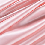 Quartz pink crêpe back satin fabric in pure silk | new tess