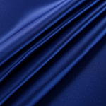 Tessuto Crepe Satin Elettrico per Abbigliamento