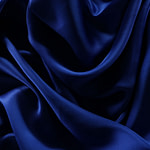 Tessuto Crepe Satin Elettrico per Abbigliamento