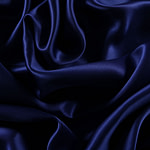 Sapphire blue crêpe back satin fabric in pure silk | new tess
