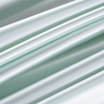 Chlorophyll green crêpe back satin fabric | new tess
