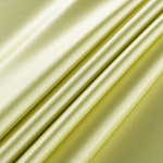 Tessuto Crepe Satin Lime per Abbigliamento