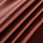 Walnut brown crêpe back satin fabric in pure silk | new tess