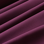 Aubergine purple crêpe de chine fabric | new tess