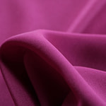 Iris purple crêpe de chine fabric | new tess