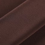 Dark brown crêpe de chine fabric | new tess