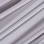Pearl Silver Silk, Stretch Crêpe de Chine Stretch Apparel Fabric
