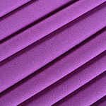Iris purple wool crêpe fabric | new tess