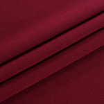 Ruby red wool crêpe fabric | new tess