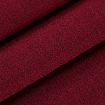 Ruby red wool crêpe fabric | new tess