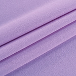 Wisteria purple wool crêpe fabric | new tess