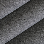 Steel gray wool crêpe fabric | new tess