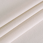 Milk white wool crêpe fabric | new tess