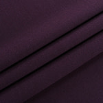 Dark purple wool crêpe fabric | new tess