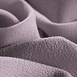 Tessuto doppia crepella di lana biologica grigio | new tess