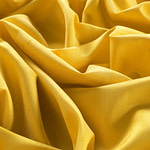 Sun yellow double shantung fabric | new tess