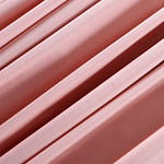 Blush pink double shantung fabric | new tess