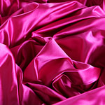 Bougainvillea fuchsia pure silk duchesse satin fabric | new tess