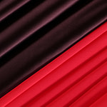 Fire red georgette fabric | new tess