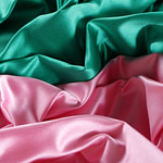 Baby Pink Silk Duchesse Apparel Fabric