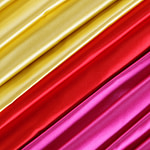 Lemon yellow silk duchesse satin fabric for dress - new tess