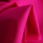 Cyclamen fuchsia stretch wool gabardine fabric for dressmaking