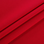 Campari red stretch wool gabardine fabric | new tess