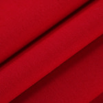 Campari red stretch wool gabardine fabric | new tess