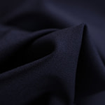 Night blue stretch wool gabardine fabric | new tess