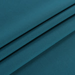 Peacock blue stretch wool gabardine fabric | new tess