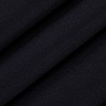 Navy blue stretch wool gabardine fabric | new tess