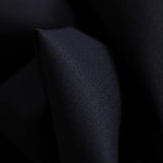 Navy blue stretch wool gabardine fabric | new tess