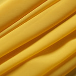 Sun Yellow Silk Georgette Apparel Fabric