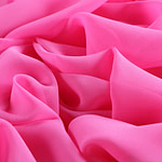 Petunia fuchsia georgette fabric | new tess