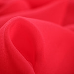 Fire red georgette fabric | new tess