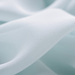 Water Blue Silk Georgette Apparel Fabric
