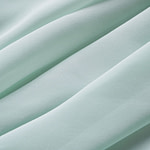 Chlorophyll green georgette fabric | new tess