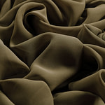 Tessuto Georgette Militare per Abbigliamento