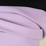 Lilac heavy polyester microfibre apparel fabric | new tess