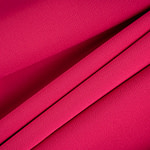 Tissu Couture Microfibre Crêpe Fuchsia bouganville en Polyester