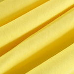Lemon yellow linen blend fabric | new tess