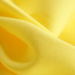 Lemon yellow linen blend fabric | new tess
