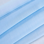 Sky blue silk organza fabric | new tess