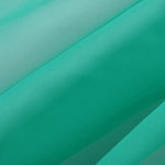 Emerald green pure silk organza fabric | new tess