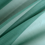 Oak green pure silk organza fabric | new tess