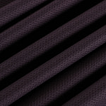 Dark brown stretch cotton piqué fabric | new tess